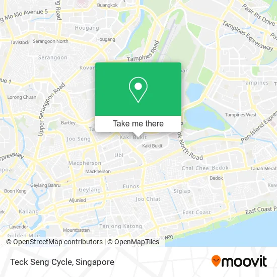 Teck Seng Cycle map