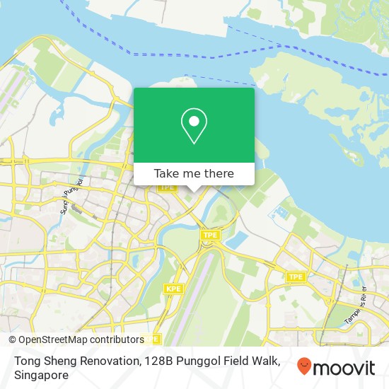 Tong Sheng Renovation, 128B Punggol Field Walk map