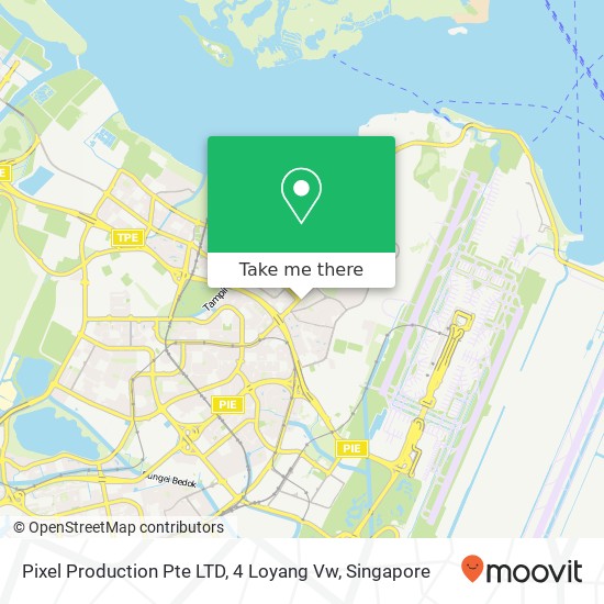 Pixel Production Pte LTD, 4 Loyang Vw map