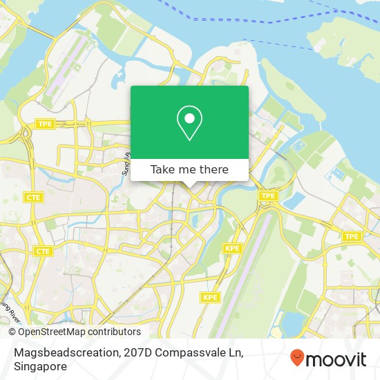 Magsbeadscreation, 207D Compassvale Ln地图