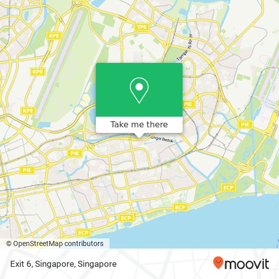 Exit 6, Singapore地图
