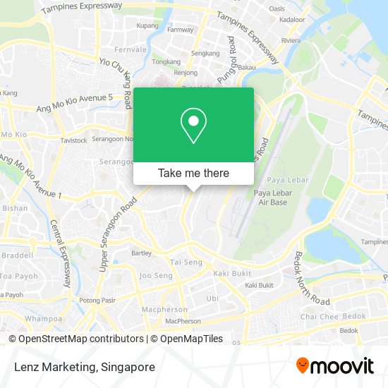 Lenz Marketing map