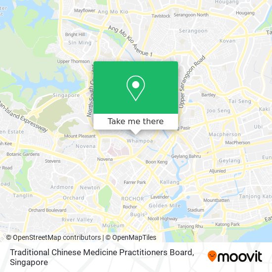 Traditional Chinese Medicine Practitioners Board地图