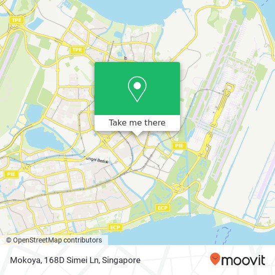 Mokoya, 168D Simei Ln map