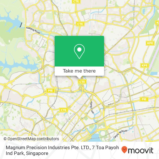 Magnum Precision Industries Pte. LTD., 7 Toa Payoh Ind Park地图