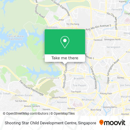 Shooting Star Child Development Centre map