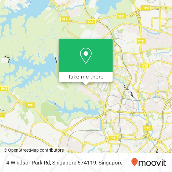 4 Windsor Park Rd, Singapore 574119地图