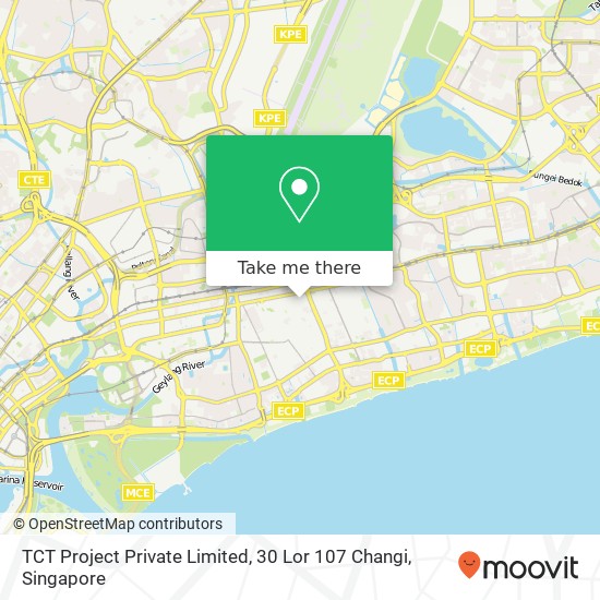TCT Project Private Limited, 30 Lor 107 Changi map