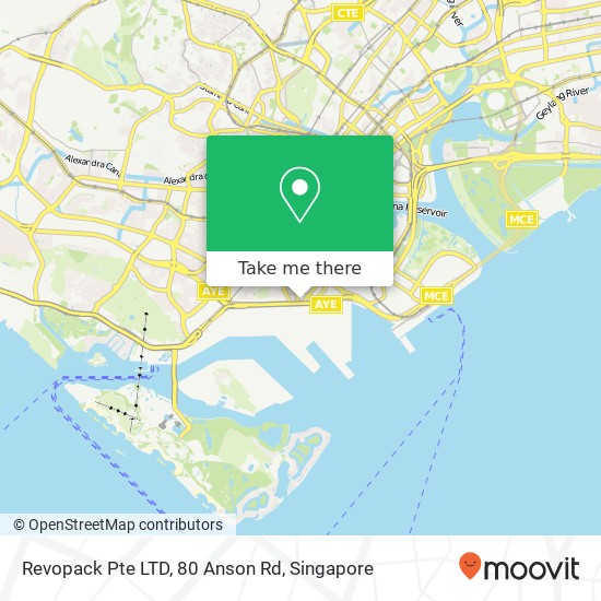 Revopack Pte LTD, 80 Anson Rd map