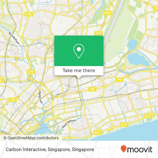 Carbon Interactive, Singapore map