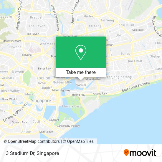 3 Stadium Dr地图