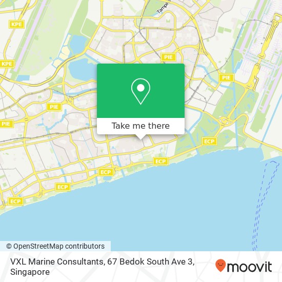 VXL Marine Consultants, 67 Bedok South Ave 3地图