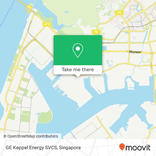 GE Keppel Energy SVCS map