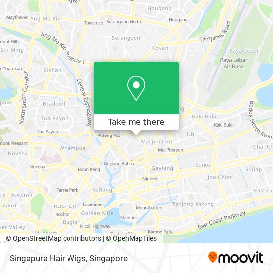 Singapura Hair Wigs地图