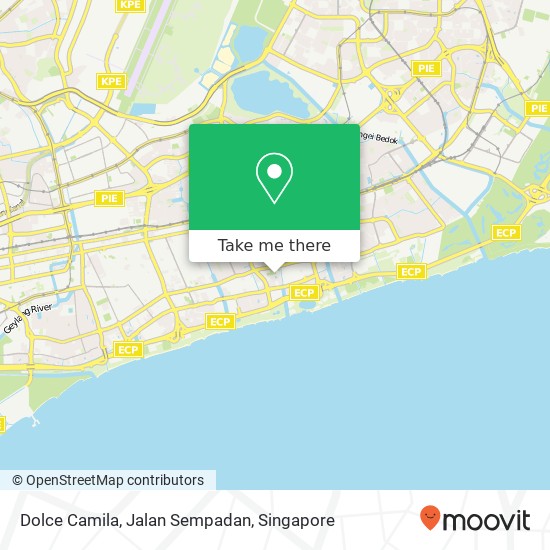 Dolce Camila, Jalan Sempadan map