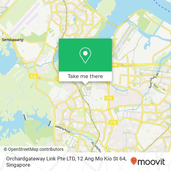 Orchardgateway Link Pte LTD, 12 Ang Mo Kio St 64地图