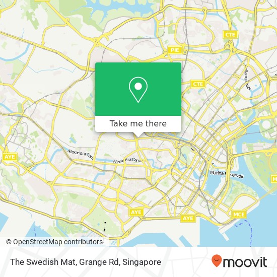 The Swedish Mat, Grange Rd地图