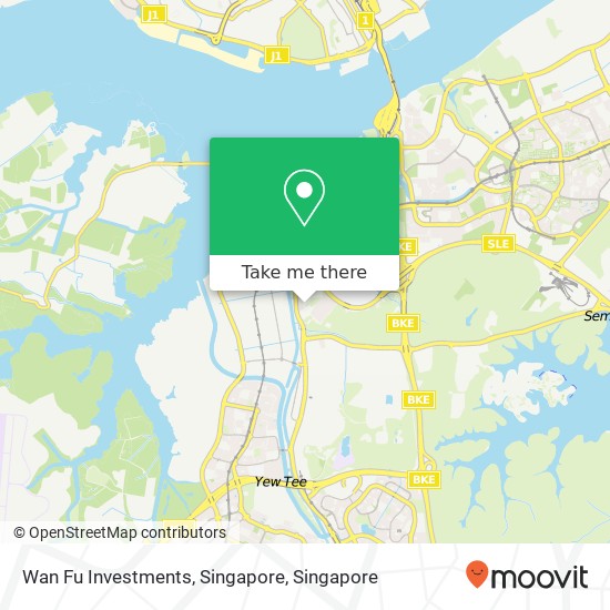 Wan Fu Investments, Singapore map