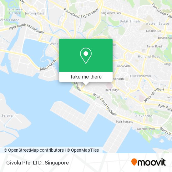 Givola Pte. LTD. map
