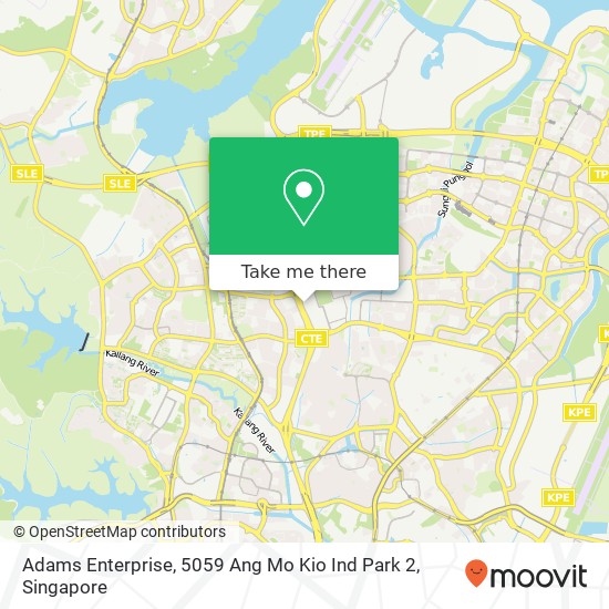 Adams Enterprise, 5059 Ang Mo Kio Ind Park 2地图