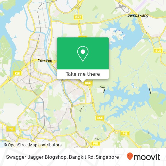 Swagger Jagger Blogshop, Bangkit Rd map