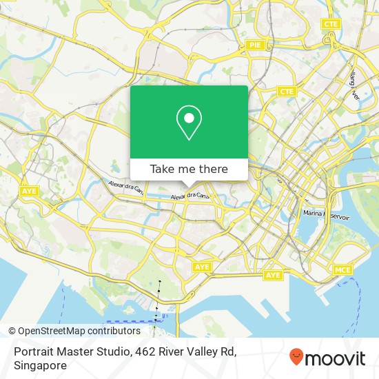 Portrait Master Studio, 462 River Valley Rd地图