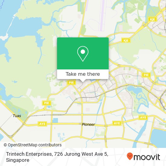 Trintech Enterprises, 726 Jurong West Ave 5 map