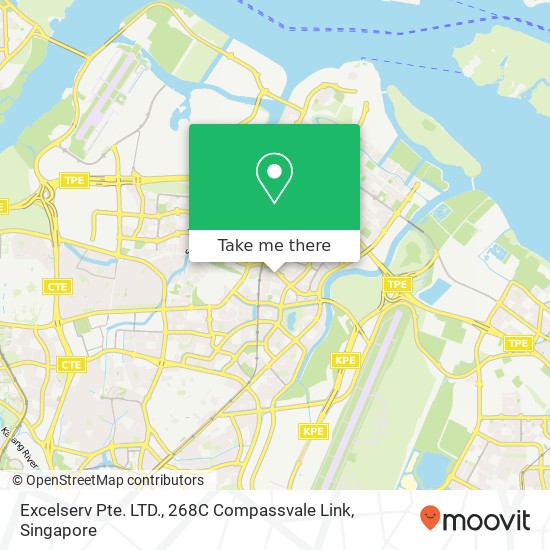 Excelserv Pte. LTD., 268C Compassvale Link map