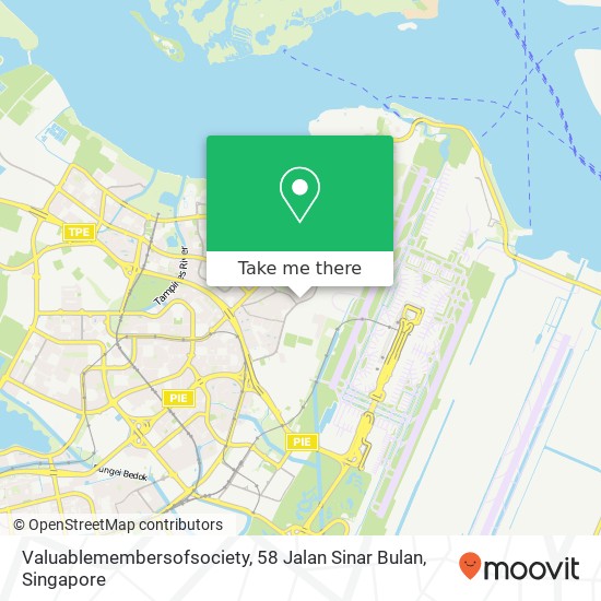 Valuablemembersofsociety, 58 Jalan Sinar Bulan map