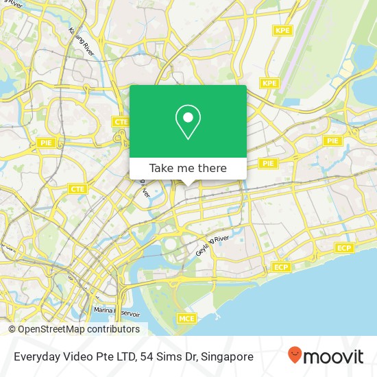 Everyday Video Pte LTD, 54 Sims Dr map
