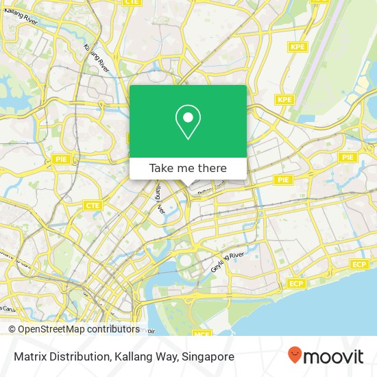 Matrix Distribution, Kallang Way map