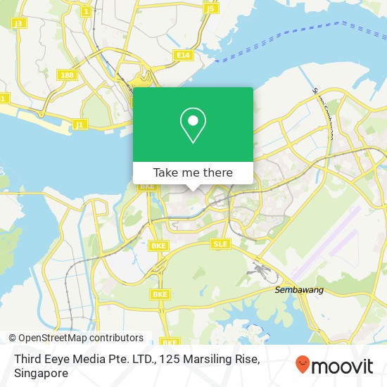 Third Eeye Media Pte. LTD., 125 Marsiling Rise map