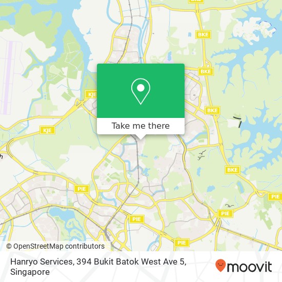 Hanryo Services, 394 Bukit Batok West Ave 5 map