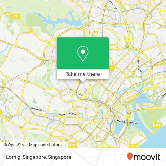 Lomig, Singapore map