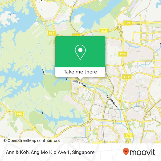 Ann & Koh, Ang Mo Kio Ave 1 map
