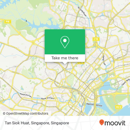 Tan Siok Huat, Singapore map