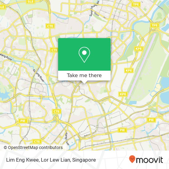 Lim Eng Kwee, Lor Lew Lian map