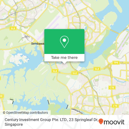 Century Investment Group Pte. LTD., 23 Springleaf Dr地图
