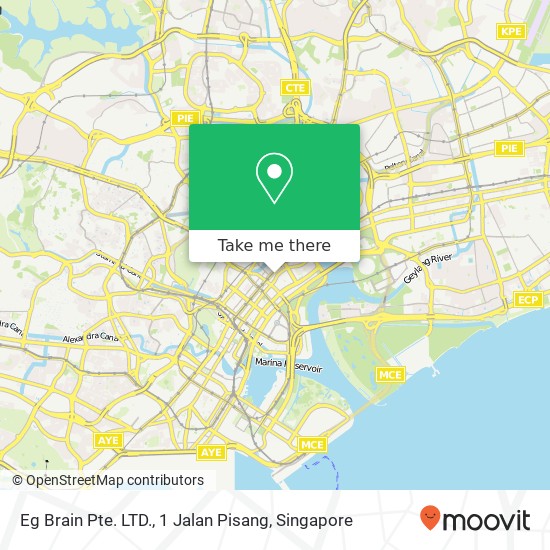 Eg Brain Pte. LTD., 1 Jalan Pisang map