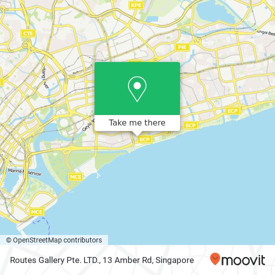 Routes Gallery Pte. LTD., 13 Amber Rd map