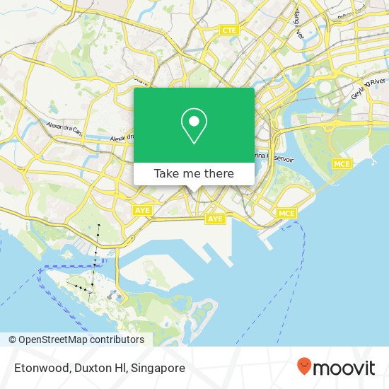 Etonwood, Duxton Hl地图