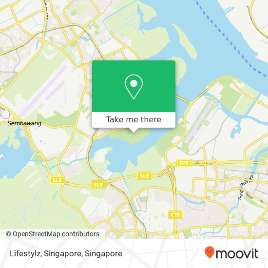 Lifestylz, Singapore map