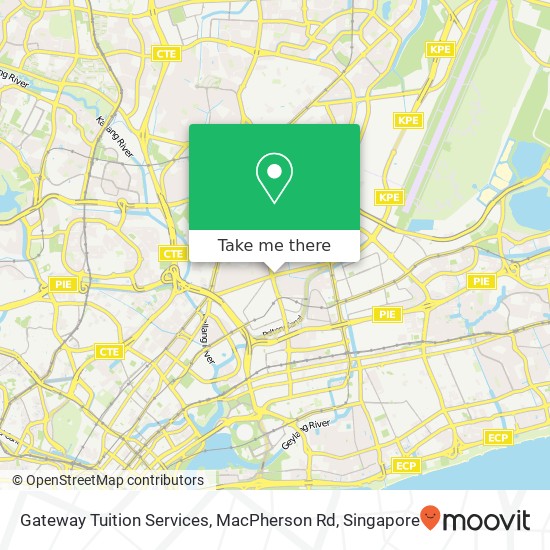 Gateway Tuition Services, MacPherson Rd地图