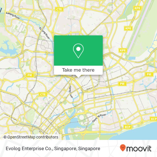 Evolog Enterprise Co., Singapore map