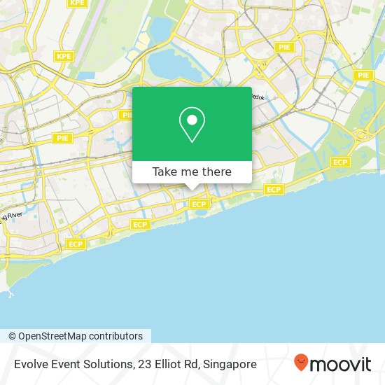 Evolve Event Solutions, 23 Elliot Rd map