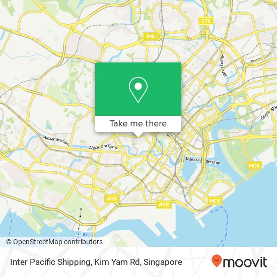 Inter Pacific Shipping, Kim Yam Rd地图
