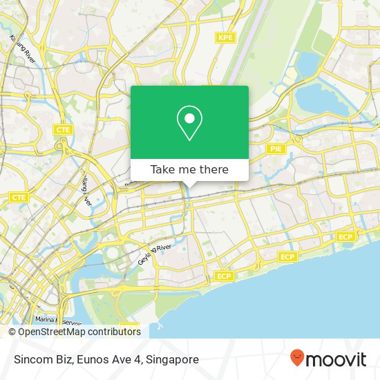 Sincom Biz, Eunos Ave 4 map