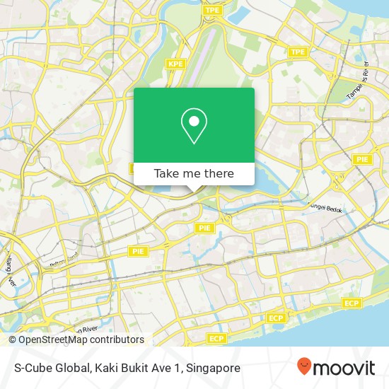 S-Cube Global, Kaki Bukit Ave 1 map