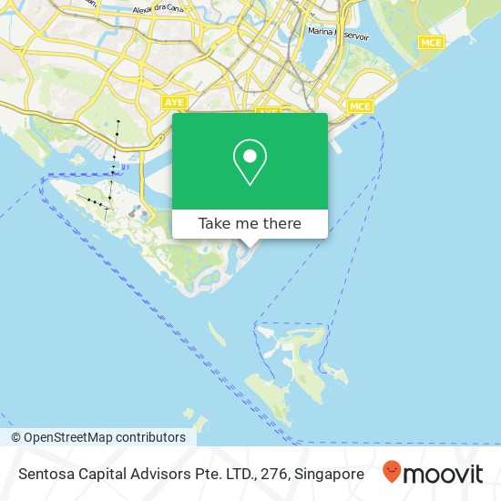 Sentosa Capital Advisors Pte. LTD., 276地图