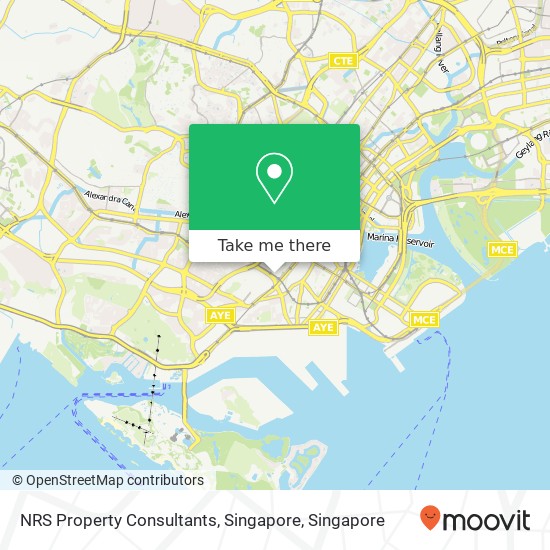 NRS Property Consultants, Singapore map